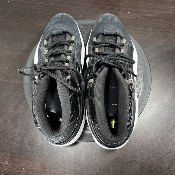 Reebok x Panini Allen Iverson Question Mens Size 9 Black Mid Basketball Shoes - Picture 5 of 10